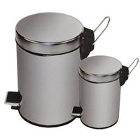 Edelstahl Treteimer 2er Set 12 und 3 L von BURI