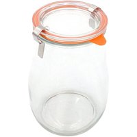 Einmachglas mit Klammern 1L Einweckglas Vorratsglas Konservenglas Tulpenglas von BURI