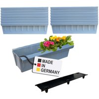 Euro-Paletten Blumenkästen-Einsätze inkl. Bewässerungsmatte 37,3cm Pflanzkasten für Europalette Palette Balkonkasten Blumentopf aus stabilen Euro-Paletten Blumenkästen-Einsätze inkl. Bewässerungsmatte 37,3cm Pflanzkasten für Europalette Palette Balkonkasten Blumentopf aus stabilen von BURI