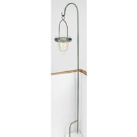 Gartenstecker Laterne 100 cm Grün Kerzen Dekoration Erdspieß Stab Figur Metall von BURI