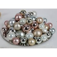 Glas-Weihnachtskugel-Set 72tlg + Box Weihnachtsbaumkugeln Christbaumschmuck Deko Glas-Weihnachtskugel-Set 72tlg + Box Weihnachtsbaumkugeln Christbaumschmuck Deko von BURI