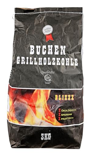 Grillholzkohle 2X 3kg Qualität Holzkohle Premium Grillkohle Deutschland von BURI
