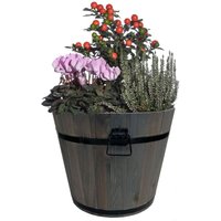Holz Pflanzkasten - Pflanzkübel - Kräuterbeet - Pflanzkübel - Pflanzentopf - Balkonkasten - Holzkübel - Dekokasten - Dekokübel - Shabby-Look - Größe Holz Pflanzkasten - Pflanzkübel - Kräuterbeet - Pflanzkübel - Pflanzentopf - Balkonkasten - Holzkübel - Dekokasten - Dekokübel - Shabby-Look - Größe von BURI