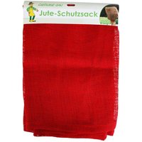 Jute-Schutzsack 57x78cm rot Natur Garten Überzug für Sträucher Pflanzen etc. von BURI