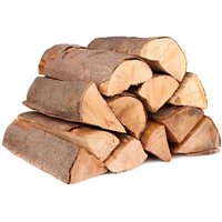 Buri - Kamin Brennholz ca. 7kg im Sack getrocknet 25cm Mischholz Kaminholz Feuerholz von BURI
