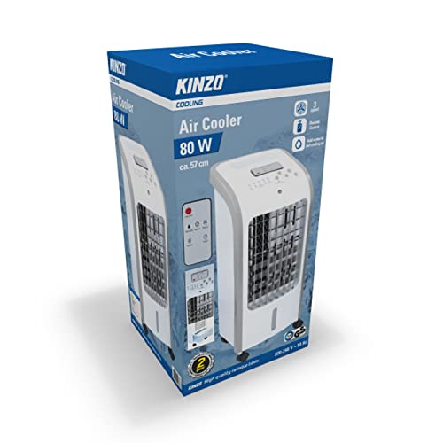 Klimagerät Luftkühler 80 Watt 24x57x25,5cm Timerfunktion Haushaltsgeräte Haushalt wohnen von BURI