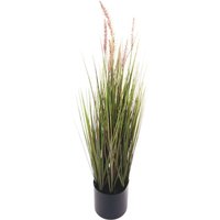 Buri - Künstliches Pampas-Gras 122cm Dekogras Grashalm Kunstpflanze Zimmerpflanze von BURI