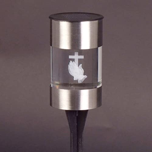 LED-Solar-Grablicht Grablaterne Glaslicht Grabschmuck Solarlampe Grabdekoration LED-Solar-Grablicht Grablaterne Glaslicht Grabschmuck Solarlampe Grabdekoration von BURI