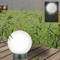 LED-Solar-Kugelleuchte Kugellampe Leuchtkugel Solarlampe Gartenlampe Lichtkugel von BURI