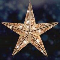 LED Weihnachtstern aus Holz 40cm Adventsstern Weihnachtsdeko Fensterdeko Stern - Motiv 2 LED Weihnachtstern aus Holz 40cm Adventsstern Weihnachtsdeko Fensterdeko Stern - Motiv 2 von BURI