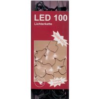 Buri - Lichterkette 100LED warmweiß Weihnachtsbaumbeleuchtung Weihnachtsdeko Partylicht von BURI