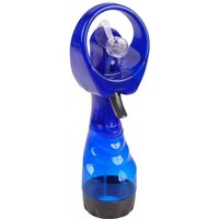 Buri - Mini Ventilator mit Wasserzerstäuber Handventilator Feinzerstäuber Sprühflasche von BURI