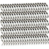 Schlauchschellen Edelstahl 10-16mm [100 Stück] Profi 304 Qualität Schlauchklemme Schlauchschellen geeignet für die Waschmaschine oder als von BURI