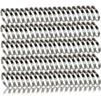 Schlauchschellen Edelstahl 65-89mm [100 Stück] Profi 304 Qualität Schlauchklemme Schlauchschellen geeignet für die Waschmaschine oder als von BURI