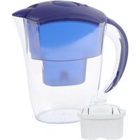 Wasser-Filterkanne mit Filterkartusche 2,4L Wasserfilter Wasserkanne Trinkwasser - blau Wasser-Filterkanne mit Filterkartusche 2,4L Wasserfilter Wasserkanne Trinkwasser - blau von BURI