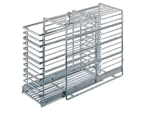 Wesco Einbaukorb Metall 42x44x21cm mit Schloss made in Germany Putzmittelkorb abschließbar Schrank Organizer Küche Tresor Aufbewahrungsbox Schubladenbox Safe abschließbare Box Einbauschublade Gitter von BURI