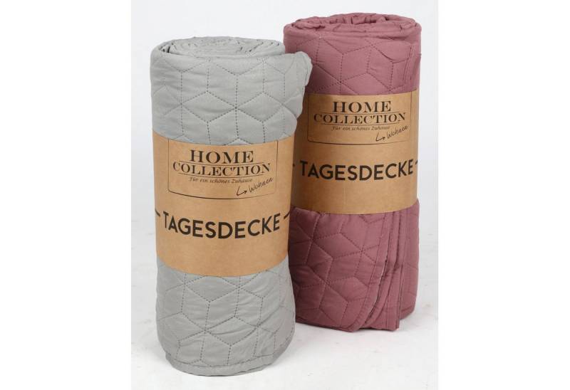 Wohndecke Tagesdecke 220 x 240 cm Polyester wattiert 10er Set, BURI von BURI