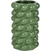 Buri - Zitronenvase, 26,5 cm hoch, aus Keramik, Vase in gelb / grün mediterraner Stil - Keramikvase Zitrone Tischvase Blumenvase ideal als Geschenk von BURI