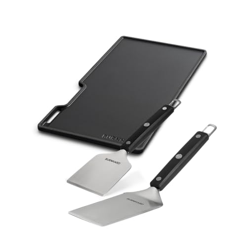 BURNHARD Gusseisen Wendeplatte Set Earl mit 2-tlg. Grillspachtel und Grillschaber Set BURNHARD Gusseisen Wendeplatte Set Earl mit 2-tlg. Grillspachtel und Grillschaber Set von BURNHARD