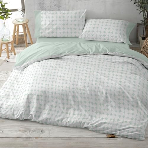 Burrito Blanco Bedruckte Bettbezüge | Bett von 150 bis 160 cm (+ verfügbare Größen) | Design 139 | Farbe Mintgrün (150-160 x 190/200 cm) Burrito Blanco Bedruckte Bettbezüge | Bett von 150 bis 160 cm (+ verfügbare Größen) | Design 139 | Farbe Mintgrün (150-160 x 190/200 cm) von BURRITO BLANCO