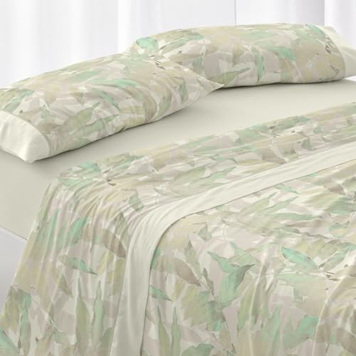 Burrito Blanco | Bettwäsche | Bett 200 cm (+ verfügbare Größen) | Design 044 | Farbe Olive (200 x 200 cm) von BURRITO BLANCO