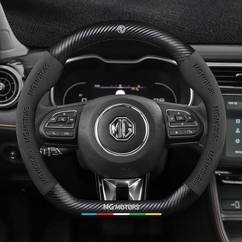 BUSDPL Auto Lenkradabdeckung für MG ZS/ZS EV 2017-2023, Anti Rutsch Lenkradschutz Komfort Atmungsaktives Lenkradhüllen langlebiger zubehör Geschenk BUSDPL Auto Lenkradabdeckung für MG ZS/ZS EV 2017-2023, Anti Rutsch Lenkradschutz Komfort Atmungsaktives Lenkradhüllen langlebiger zubehör Geschenk von BUSDPL