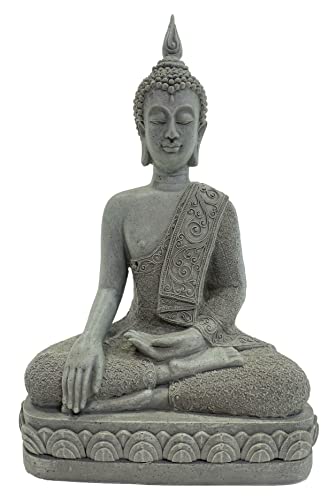 BUSDUGA 2894 Buddha sitzend auf Sockel grau 38cm Statue Feng Shui Steinoptik BUSDUGA 2894 Buddha sitzend auf Sockel grau 38cm Statue Feng Shui Steinoptik von BUSDUGA