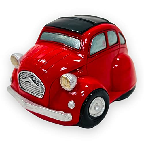 BUSDUGA 4004 Ente 2CV artige Spardose Sparkasse 12,5x9,5x8cm Oldtimer Nostalgie von BUSDUGA