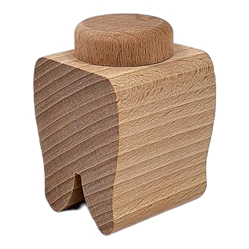 BUSDUGA 4359 Milchzahndose aus Holz, 6x4cm, Zahnbox von BUSDUGA