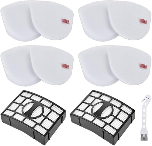 Ersatzfilter für Shark UV725 ZU560 CU530 Staubsauger, Staubsaugerfilter für Staubsaugerfilter, Ersatz-Set von BUSSNISS