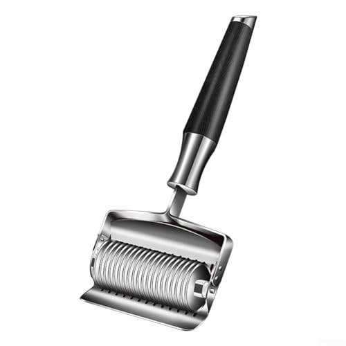 Hochwertiger Edelstahl-Nudelgitter-Roller, Docker, Teigschneider, Pasta-Spaghetti-Maker für Küche, Kochutensilien von BUSSNISS
