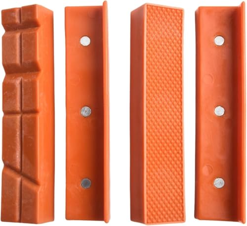 Magnetische Schraubstockbacke, weiche Pads, Backengummi für Metall-Schraubstockbank, hält Objekte sicher, 4/5/6 Größen zum Spannen von Holzbearbeitung, Metall, Kunststoffen Magnetische Schraubstockbacke, weiche Pads, Backengummi für Metall-Schraubstockbank, hält Objekte sicher, 4/5/6 Größen zum Spannen von Holzbearbeitung, Metall, Kunststoffen von BUSSNISS