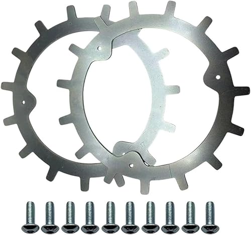 Rutschfestes Spike-Set, passend für Mammotion Yuka Mini selbstzentrierende Modelle, Roboter-Rasenmäher-Zubehör, selbstzentrierende Rasenmäher-Spikes, intelligentes Rasenmäher-Traktionsset von BUSSNISS