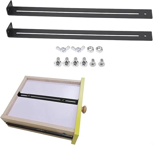 Schubladen-Reparaturset, Möbelreparaturzubehör, Halterungen, mittlere Halterung zur Verstärkung und Reparatur von gebrochenen Holz/Spanplatten/MDF-Schubladen, Schrank – robuste Stahlteile Schubladen-Reparaturset, Möbelreparaturzubehör, Halterungen, mittlere Halterung zur Verstärkung und Reparatur von gebrochenen Holz/Spanplatten/MDF-Schubladen, Schrank – robuste Stahlteile von BUSSNISS