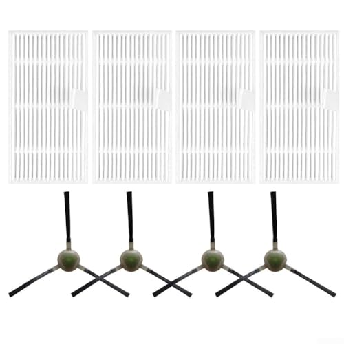 Staubsauger-Seitenbürstenfilter für MAMNV T7S für Teendow T7S für JIKA T7S Roboter-Staubsauger-Ersatzteile-Set mit effektiver Filtration, langanhaltende Leistung Staubsauger-Seitenbürstenfilter für MAMNV T7S für Teendow T7S für JIKA T7S Roboter-Staubsauger-Ersatzteile-Set mit effektiver Filtration, langanhaltende Leistung von BUSSNISS