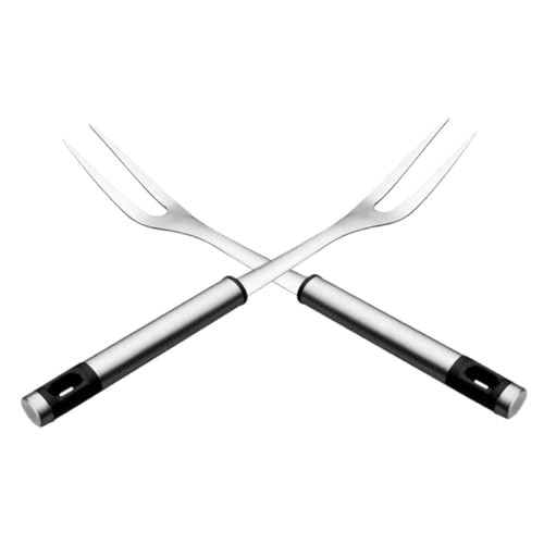2 Stück Bbq Gabeln für Grillen und Braten Lange für Fleisch und Gemüse Unverzichtbares Kochzubehör für Outdoor Barbecues und Familienfeiern 2 Stück Bbq Gabeln für Grillen und Braten Lange für Fleisch und Gemüse Unverzichtbares Kochzubehör für Outdoor Barbecues und Familienfeiern von BUTIFULSIC