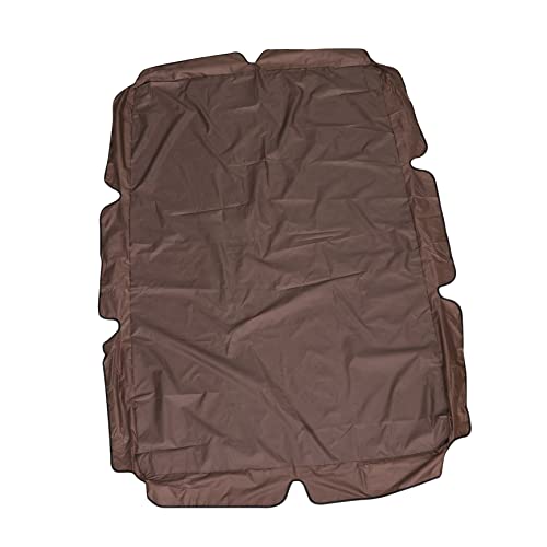 BUTIFULSIC 1 Stück Outdoor Swing Abdeckung Wasserdichter Sonnenschutz für Gartenmöbel Uv Beständig für Hängeschaukel und Gartenliege Kaffeefarben Strapazierfähig von BUTIFULSIC