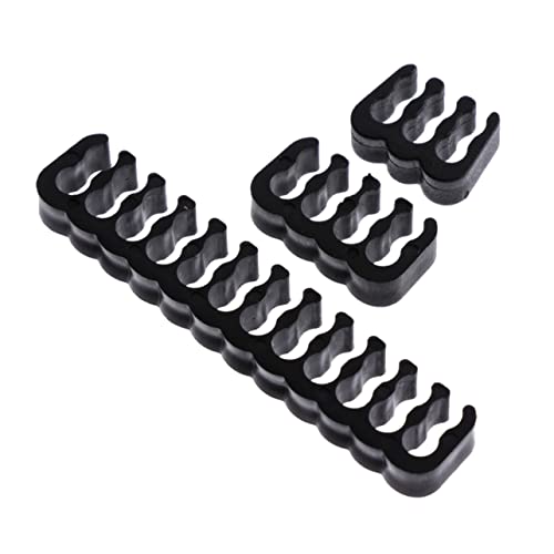 BUTIFULSIC 24 Stück Teiliges Kabelmanagement für Pc Kabelorganisator mit Kabelklemmen Geeignet für Kabel Langlebig und Praktisch für Computer und Büro BUTIFULSIC 24 Stück Teiliges Kabelmanagement für Pc Kabelorganisator mit Kabelklemmen Geeignet für Kabel Langlebig und Praktisch für Computer und Büro von BUTIFULSIC
