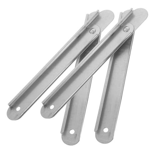 BUTIFULSIC 2Stücke Aluminiumlegierung Leiter Scharniere Ersatzteile Robuste Verbindung für Faltleitern Hochklappbeschlag für Einfache Installation und Hohe Stabilität von BUTIFULSIC