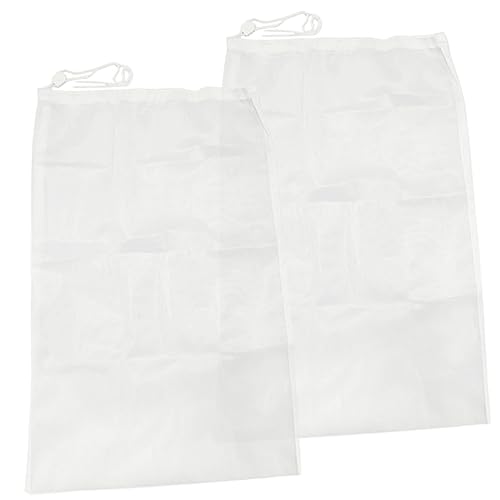 BUTIFULSIC 2Stücke Vakuumblattbeutel mit Verriegelungskabel Netzfiltertasche für Effektive Poolreinigung zur Entfernung von Blättern und Schmutz von BUTIFULSIC