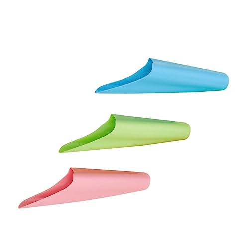 BUTIFULSIC 3 Stück Gartenwerkzeug Teiliges Pflanzschaufel für Umweltfreundliche Erdschaufeln Blau Grün für Pflanzen und Futter von BUTIFULSIC