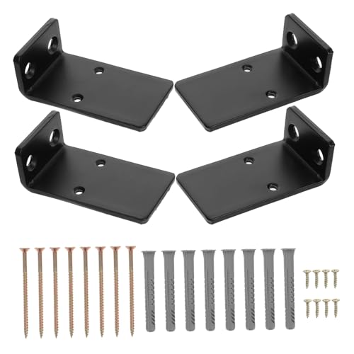 BUTIFULSIC 4 Stück Robuste Unsichtbare Regalträger zur Wandmontage für Holzregale Einfache Installation für Elegantes Zuhause von BUTIFULSIC