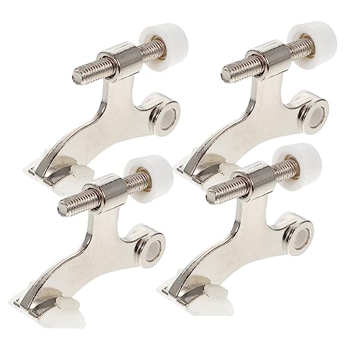 BUTIFULSIC 4 Stück Türstopper Verstellbarer Türanschlag aus Stabilem Zinklegierung mit Gummipuffer für Effektiven Wand und Fußbodenschutz für Zuhause Büro Schule und Supermarkt BUTIFULSIC 4 Stück Türstopper Verstellbarer Türanschlag aus Stabilem Zinklegierung mit Gummipuffer für Effektiven Wand und Fußbodenschutz für Zuhause Büro Schule und Supermarkt von BUTIFULSIC