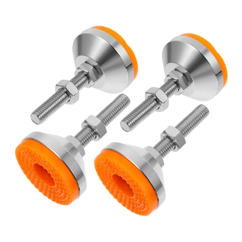 BUTIFULSIC 4 Stück Verstellbare Maschinen Nivellierfüße Kohlenstoffstahl Set mit Rutschfester Gummibasis Langlebig und Vielseitig Einsetzbar für Werkbänke und Maschinen für Industrielle BUTIFULSIC 4 Stück Verstellbare Maschinen Nivellierfüße Kohlenstoffstahl Set mit Rutschfester Gummibasis Langlebig und Vielseitig Einsetzbar für Werkbänke und Maschinen für Industrielle von BUTIFULSIC