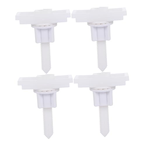 BUTIFULSIC 4Sätze Toilettensitz Befestigungssatz Teiliges Wc Sitz Kit Robustem für Einfache Installation und Zuverlässige Fixierung von Toilettensitzen von BUTIFULSIC
