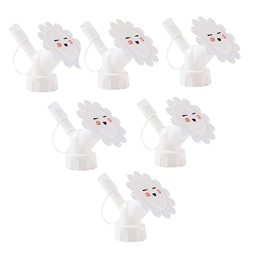 BUTIFULSIC 6 Stück Teiliges Flaschen Sprinkler Praktischer Sprühaufsatz für Pflanzenbewässerung für Bonsai und Robustem mit Cartoon Design Einsetzbar für Flaschen BUTIFULSIC 6 Stück Teiliges Flaschen Sprinkler Praktischer Sprühaufsatz für Pflanzenbewässerung für Bonsai und Robustem mit Cartoon Design Einsetzbar für Flaschen von BUTIFULSIC