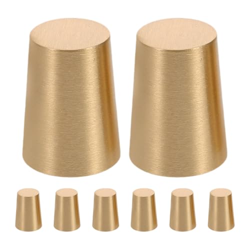 BUTIFULSIC 8Stücke Verstellbare rutschfeste Bodenschoner für Schmuckkästchen und Kleine Tabletts Langlebiges Konisches Design Höhe von BUTIFULSIC