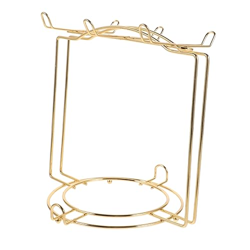 BUTIFULSIC Kaffeetassen Organizer aus Halter für Küche und Schrank Perfekter Vertikaler Multifunktionale Ablage für Geschirr und Tassen Elegantem Gold von BUTIFULSIC