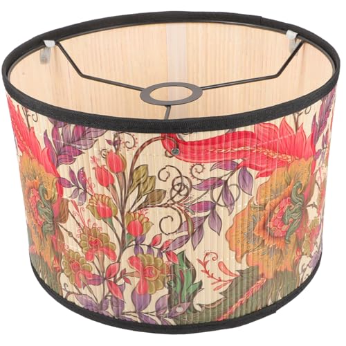BUTIFULSIC Lampenschirm für Tischlampe Vintage Blumenmuster Eleganter Lampenschirm für Schlafzimmer Wohnzimmer und Esszimmerdekoration eine Warme BUTIFULSIC Lampenschirm für Tischlampe Vintage Blumenmuster Eleganter Lampenschirm für Schlafzimmer Wohnzimmer und Esszimmerdekoration eine Warme von BUTIFULSIC