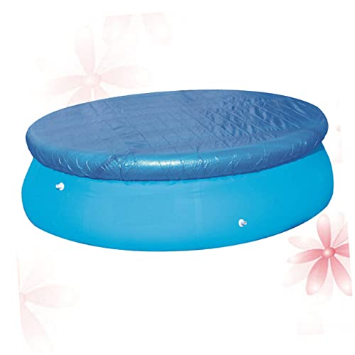 BUTIFULSIC Runder Poolabdeckung Durchmesser und Regensichere Abdeckung für Aufblasbare und Rahmen Pools Blau Langlebig und Einfach zu Lagern BUTIFULSIC Runder Poolabdeckung Durchmesser und Regensichere Abdeckung für Aufblasbare und Rahmen Pools Blau Langlebig und Einfach zu Lagern von BUTIFULSIC